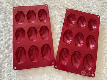Formine dolci madeleine in silicone
