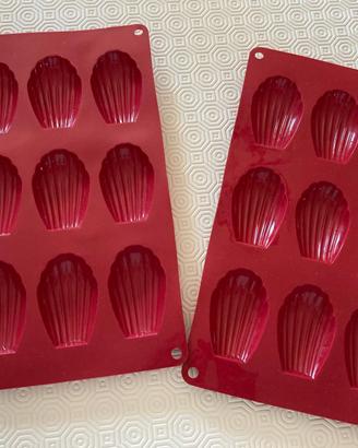 Formine dolci madeleine in silicone