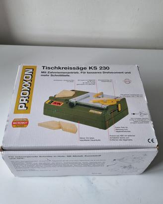 Proxxon KS 230 Sega Circolare da Tavolo