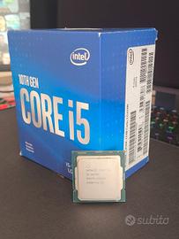Intel Core i5-10400F + dissipatore originale + box