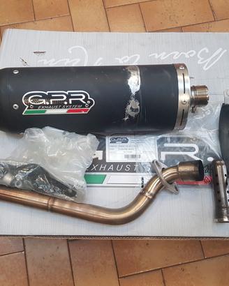 Scarico GPR Furore omologato per Yamaha N-Max 125