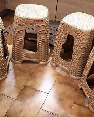 Sgabello beige 46cm (n.4)