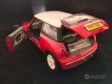 modellino 1:18 MINI COOPER prima serie in metallo
