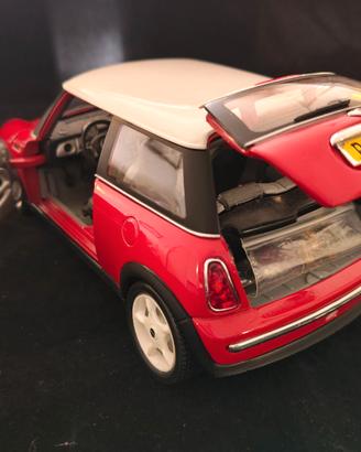 modellino 1:18 MINI COOPER prima serie in metallo