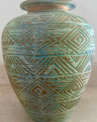 Vaso vintage ceramica artigianale vincent cadeaux