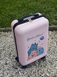 Trolley rigido rosa