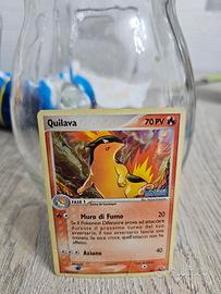 Quilava holo stamped 45