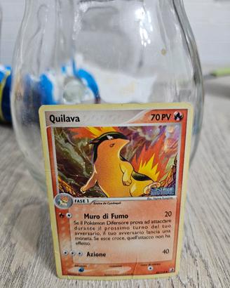 Quilava holo stamped 45