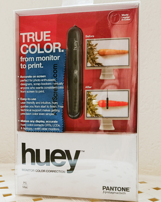 HUEY True Color, Calibratore Monitor Mac/PC