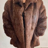 Pelliccia castoro visone