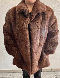 Pelliccia castoro visone