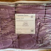 Trapunta 1 piazza double face