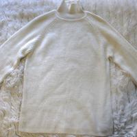 maglione bianco uomo