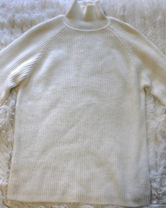 maglione bianco uomo