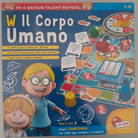 W il corpo umano - gioco educativo per bambini 