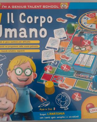W il corpo umano - gioco educativo per bambini 