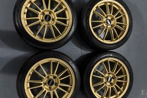 Cerchi Fondmetal 9RR 17” 5x112 + Gomme Bridgestone