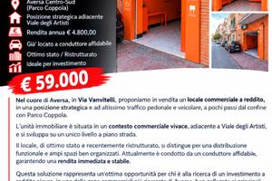 Locale commerciale ristrutturato - già a reddito