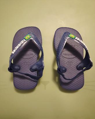 Havaianas Baby Brasil Logo numero 22