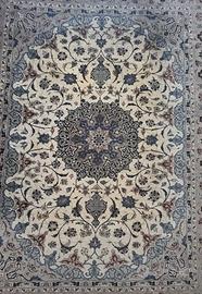 Tappeto persiano Tabriz 60 Raj. Misto seta.