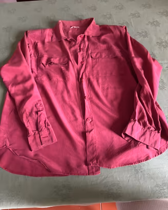 Camicia in seta pura vintage