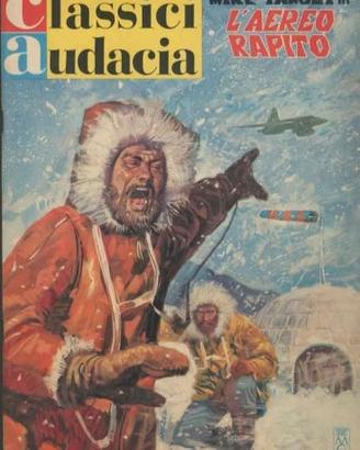 L'aereo rapito, fumetto di Mike Tanguy