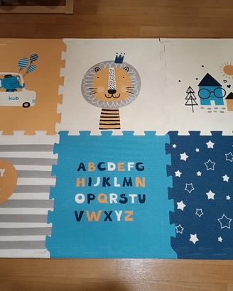 Tappeto puzzle per bambini