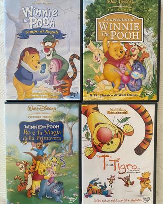 4 Dvd Disney  serie Winnie the Pooh
