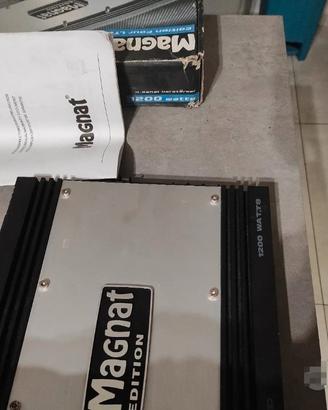 Amplificatore magnat edition four limited 1200w 