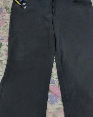 pantalone Drop uomo panno grigio tg.69