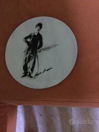 Orologio vinile charlie chaplin.