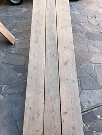 vecchie assi di pino