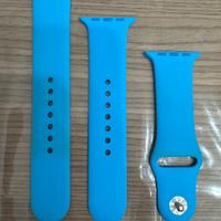 Cinturino Sport azzurro Apple Watch 45mm