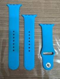 Cinturino Sport azzurro Apple Watch 45mm