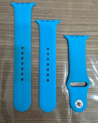 Cinturino Sport azzurro Apple Watch 45mm