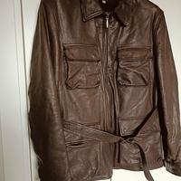 Giacca pelle biker Stewart scettro