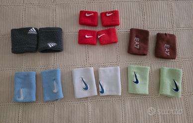 polsini tennis lunghi e corti, ea7, nike, adidas