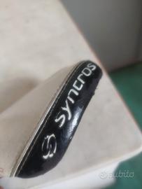 sella in pelle synercros bici da corsa