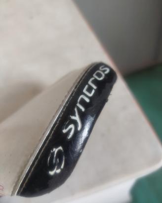 sella in pelle synercros bici da corsa