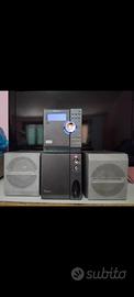 Impianto Stereo Mini Chaine Bench, Radio e CD mp3