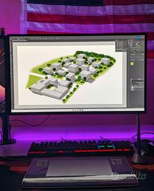 Monitor ASUS 27" 1440p QHD 165hz G-SYNC HDR10