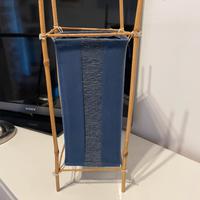 Lampada fatta a mano legno