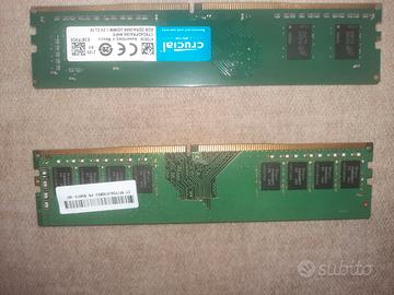 2 schede RAM da 8 GB DDR4