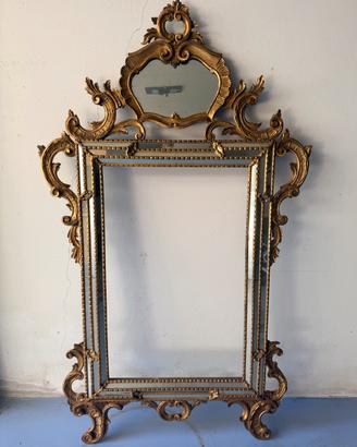 Grande specchio Veneziano dorato