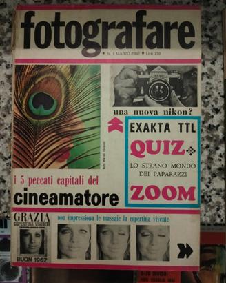 Anno I -Rivista "Fotografare" 1967