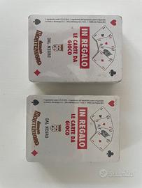 Carte da gioco Ramino Poker 2 mazzi x 54 carte