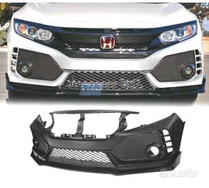 PARAURTI ANTERIORE HONDA CIVIC 16- LOOK TYPE R