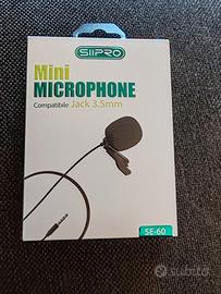 Mini microfono lavalier (a clip) marca SiiPRO