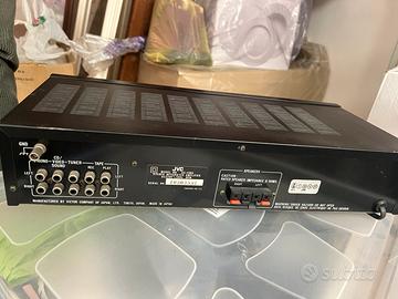 Amplificatore stereo integrato + piastra kenwood