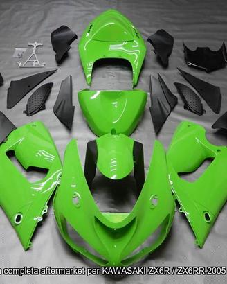 Carena compatibile KAWASAKI ZX6R / ZX6RR 2005 2006